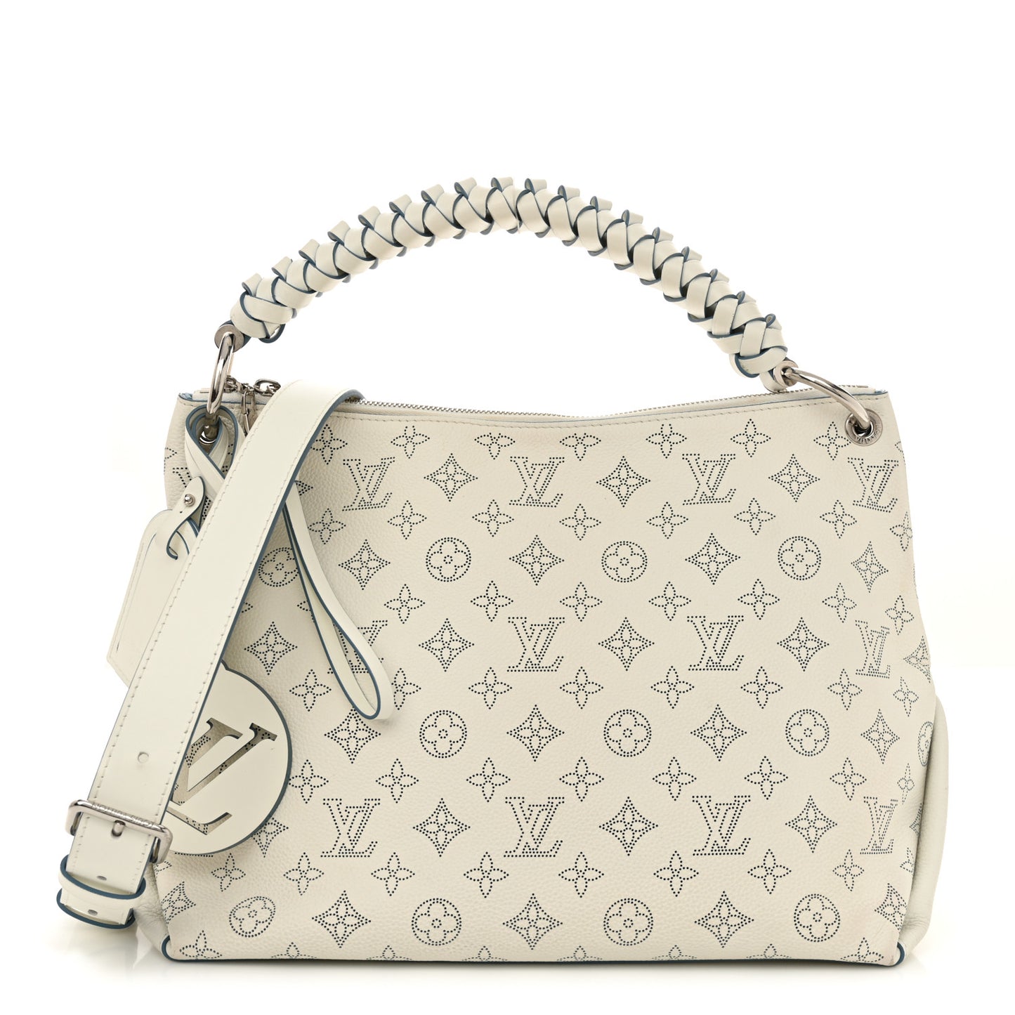 Mahina Beaubourg Hobo MM Snow Orage Blue