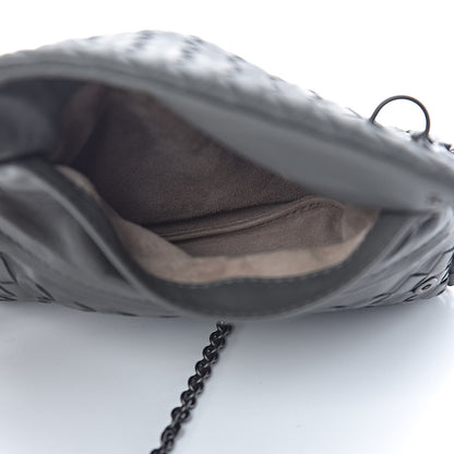 Bottega Veneta Nappa Intrecciato Small Chain Crossbody Light Grey 5 of 11