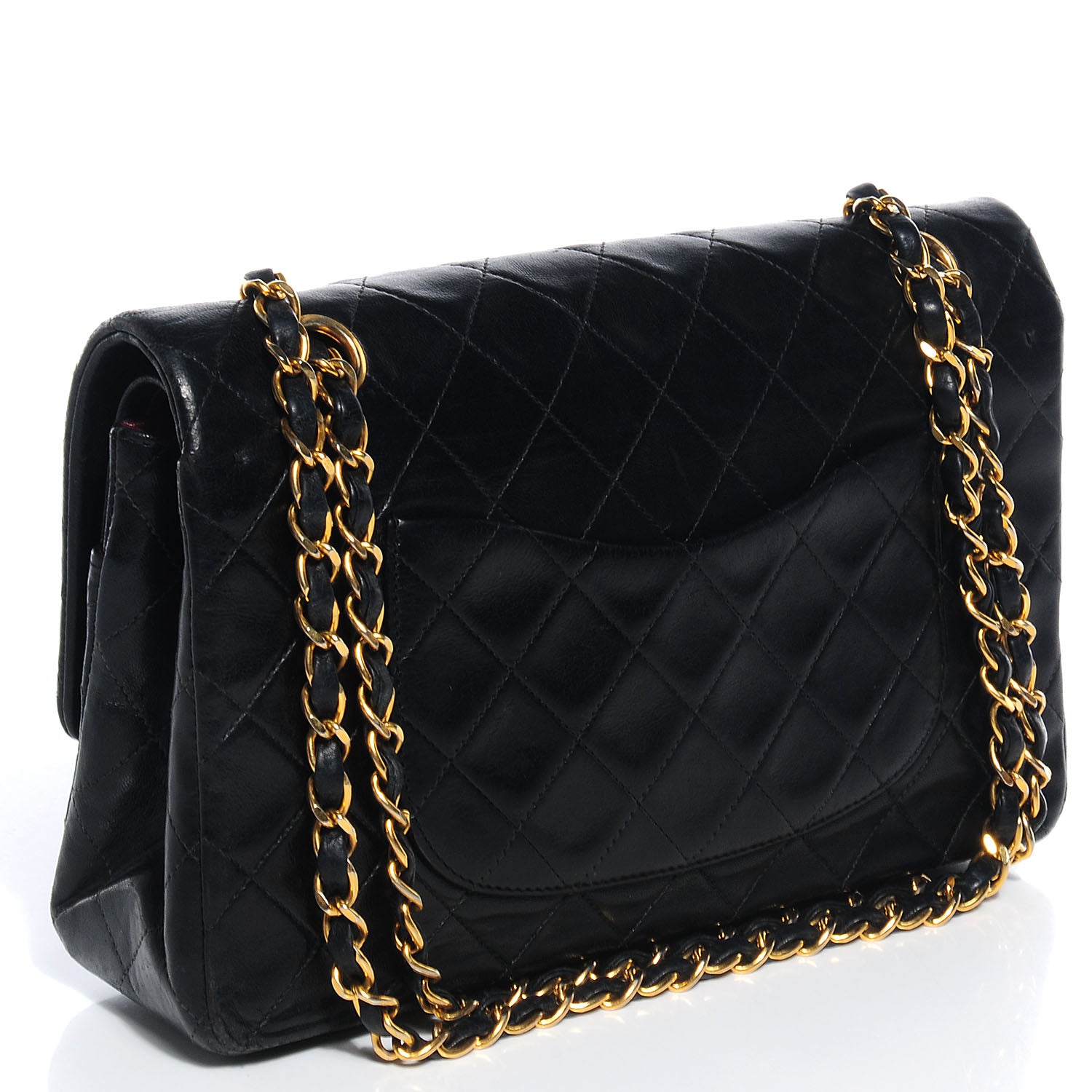 Chanel Lambskin Medium Double Flap Black 3 of 7