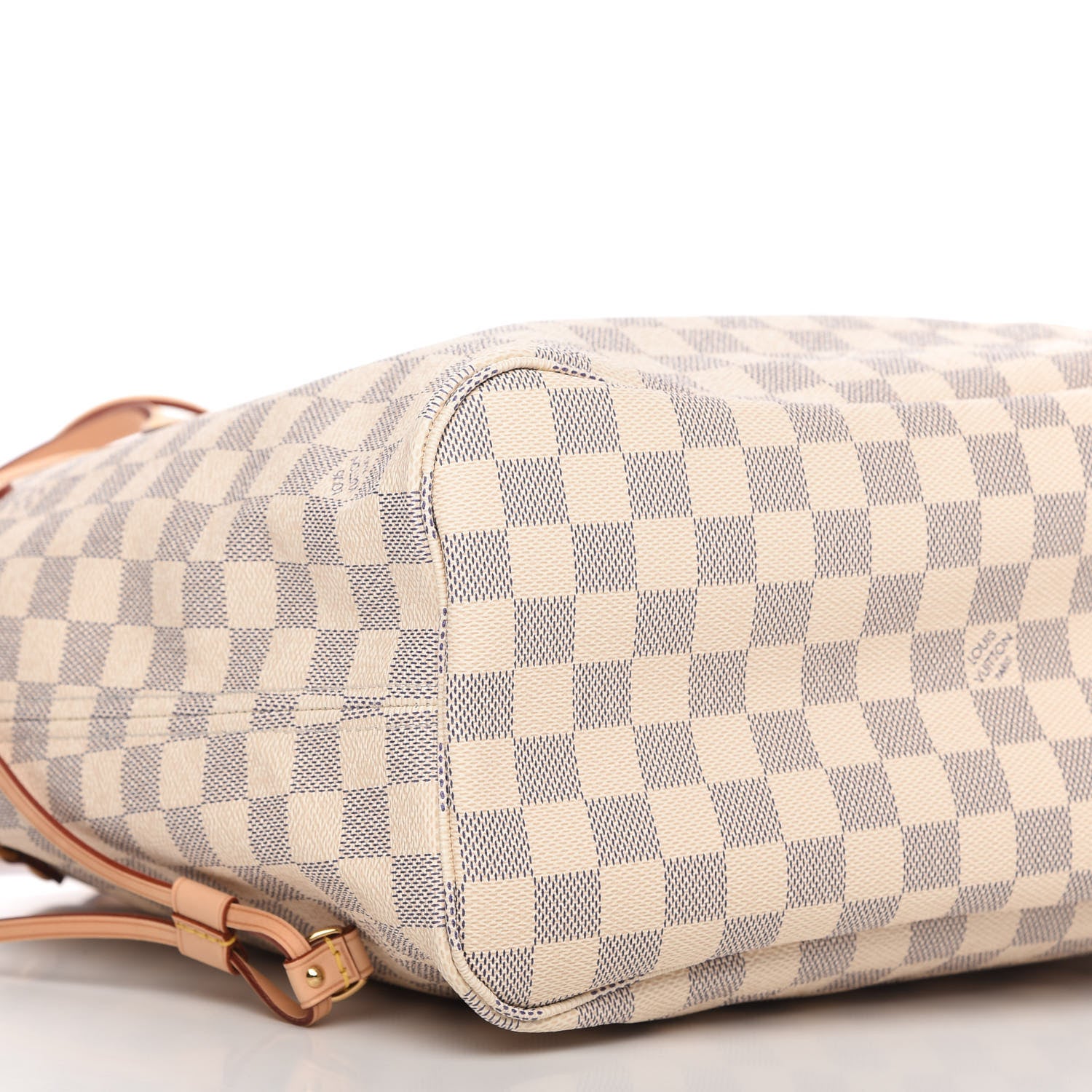Louis Vuitton Damier Azur Neo Neverfull MM Rose Ballerine 6 of 10