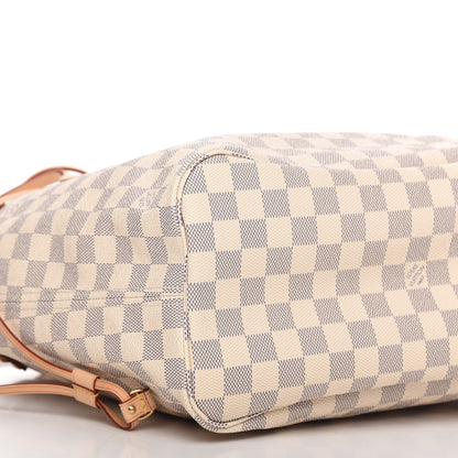 Louis Vuitton Damier Azur Neo Neverfull MM Rose Ballerine 6 of 10