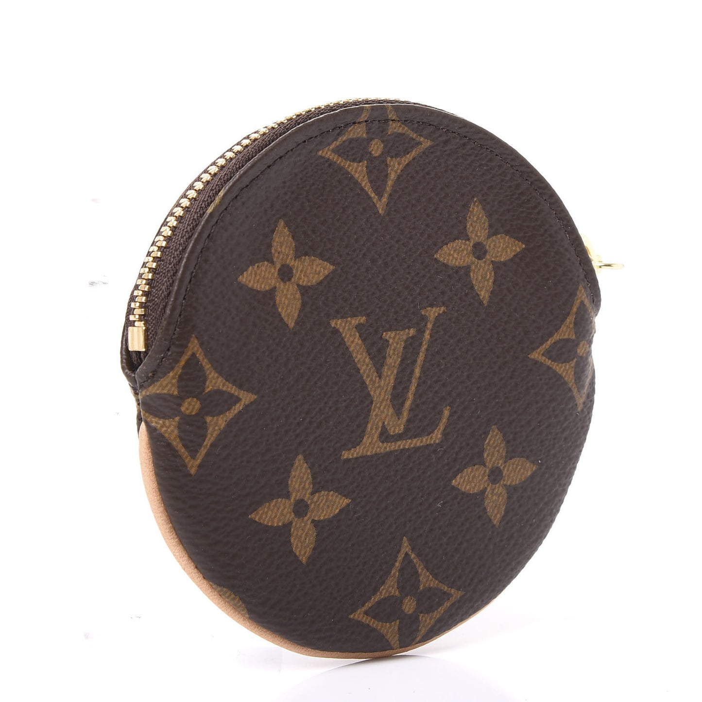 Monogram Round Coin Purse