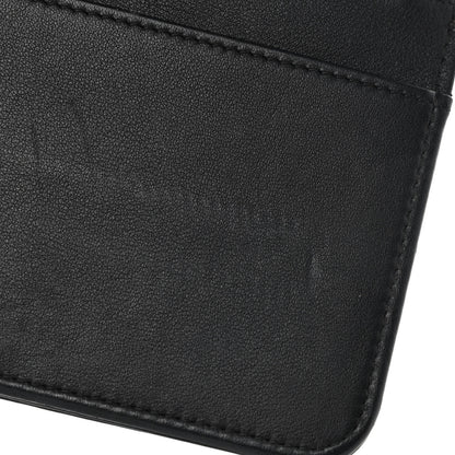 Chanel Calfskin Chevron Boy Wallet On Chain WOC Black 6 of 6