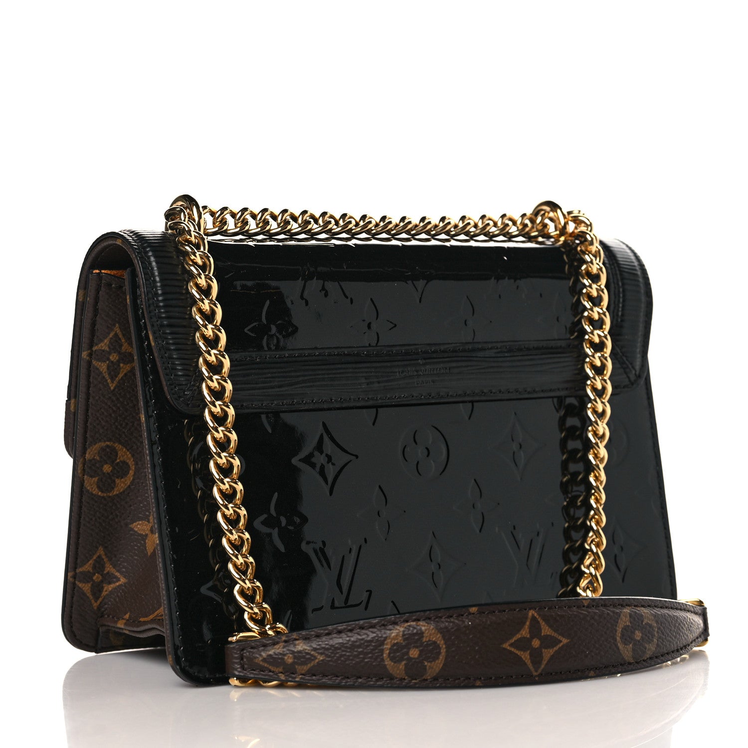 Louis Vuitton Vernis Epi Monogram Wynwood Black 3 of 8