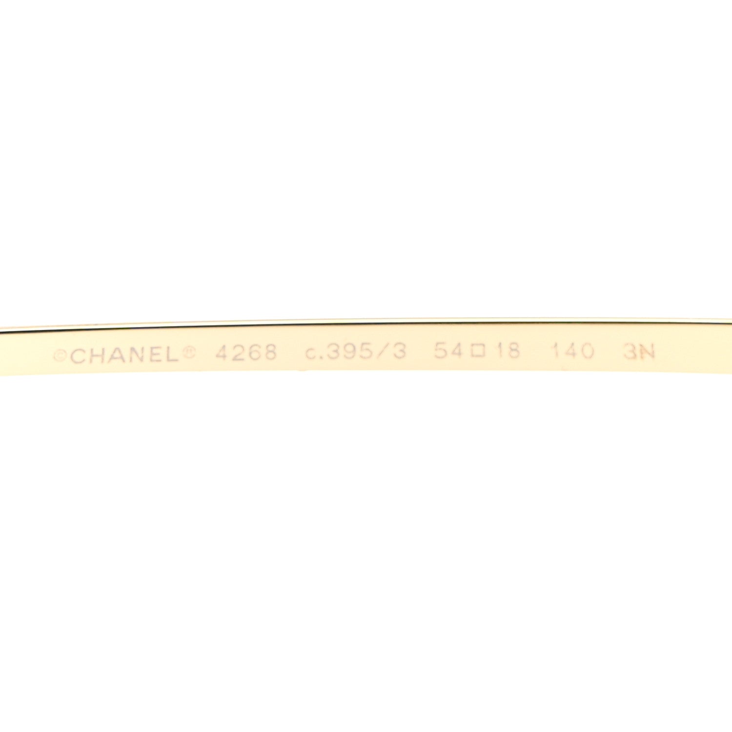 Chanel Round Sunglasses 4268 Gold 5 of 8