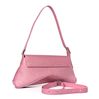 Balenciaga Sparkling Fabric Small XX Flap Stretch Bag Sweet Pink 3 of 9