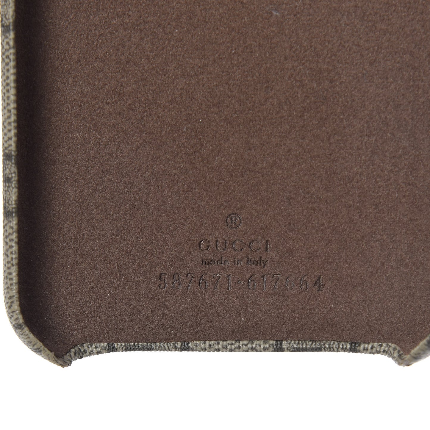 GG Supreme Monogram Ophidia iPhone XS Max Case
