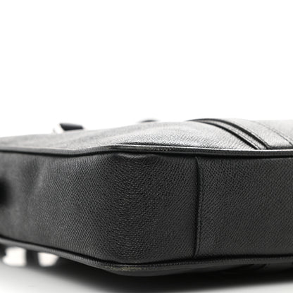 Burberry Textured Calfskin Briefcase Black 9 of 11