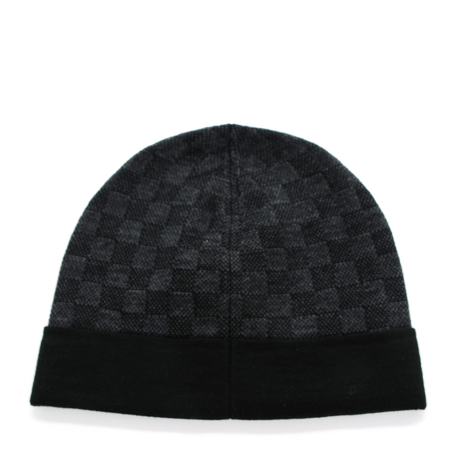 Louis Vuitton Wool Petit Damier Hat NM Graphite 3 of 6