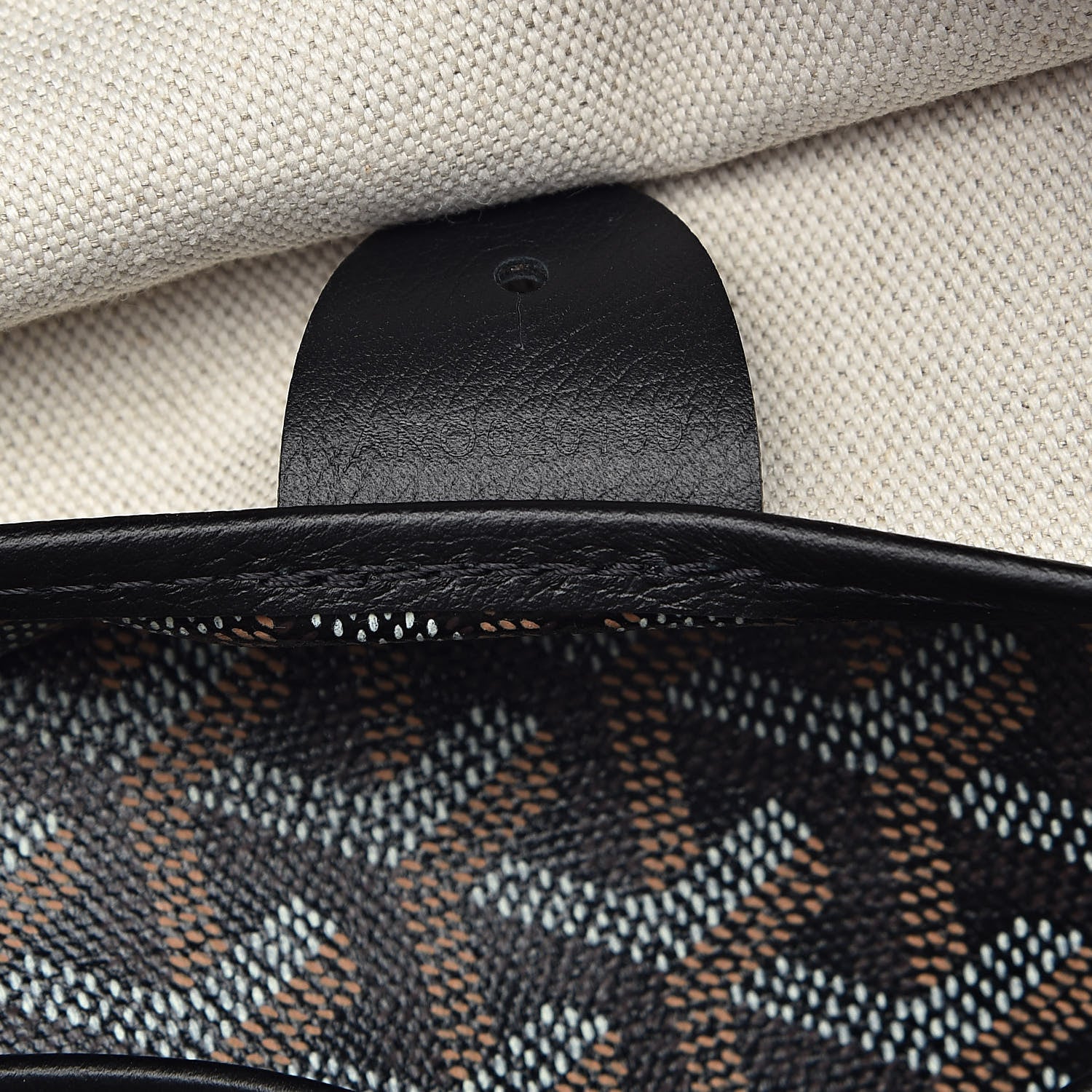 Goyard Goyardine Artois MM Black 7 of 17
