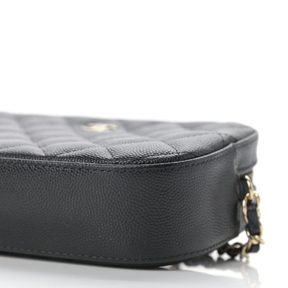 Chanel Caviar Quilted Vanity With Chain Black 9 of 9