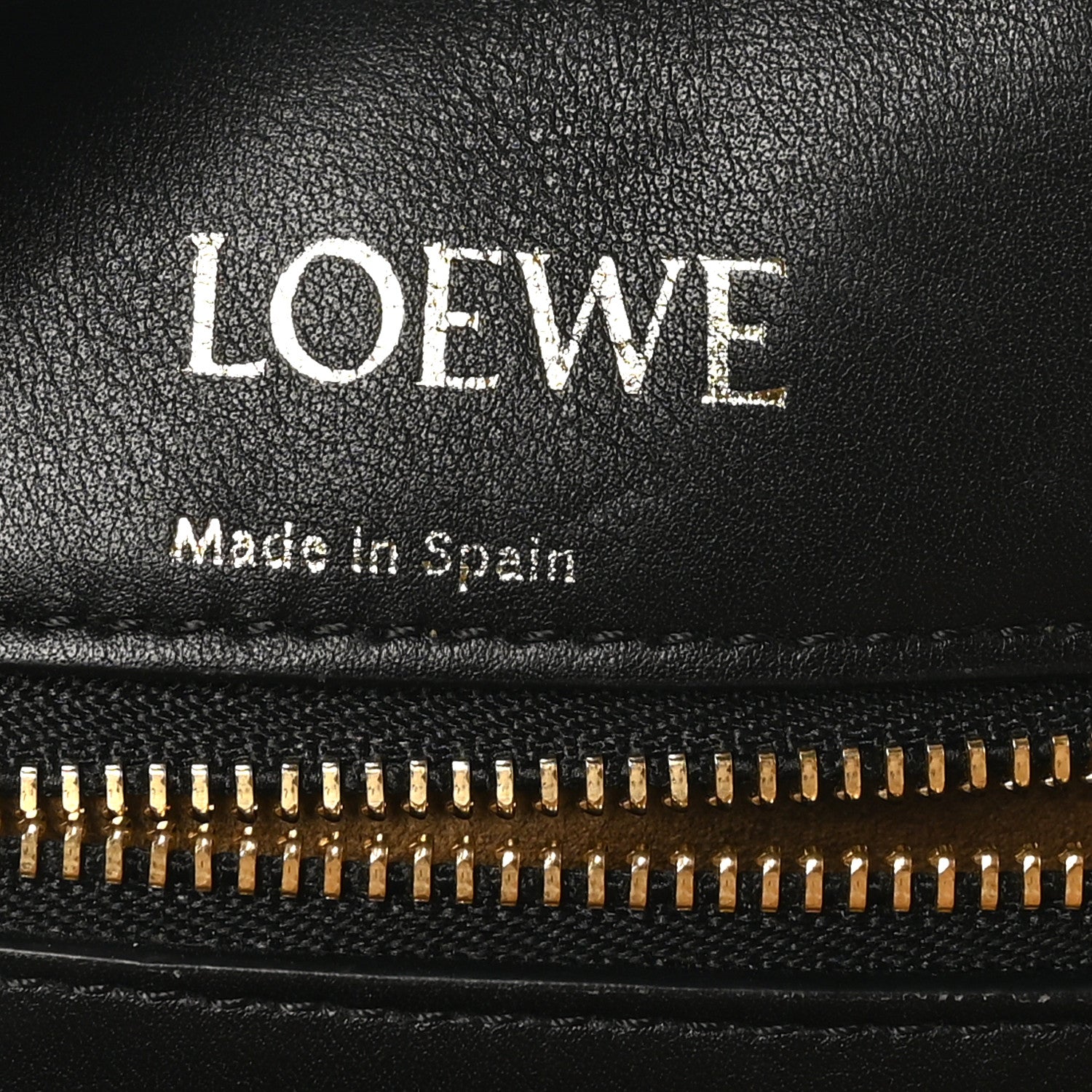 Loewe Jacquard Anagram Calfskin Amazona 28 Black Navy 6 of 10