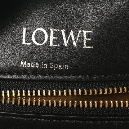 Loewe Jacquard Anagram Calfskin Amazona 28 Black Navy 6 of 10