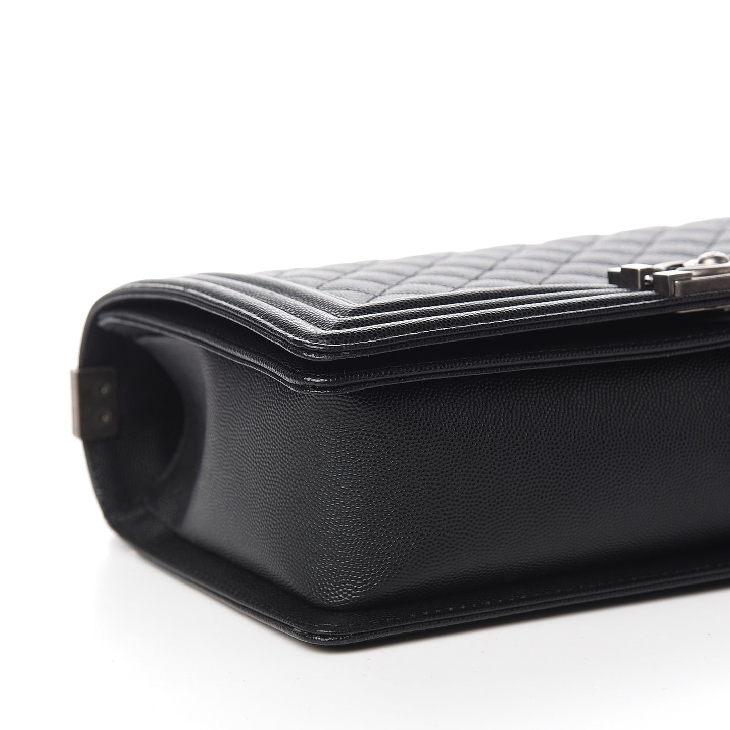 Caviar Quilted New Medium Boy Flap Black