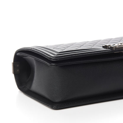 Chanel Caviar Quilted New Medium Boy Flap Black 8 of 9
