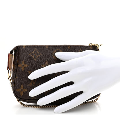 Louis Vuitton Monogram Mini Pochette Accessories 2 of 7