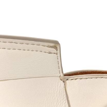 Bottega Veneta French Calfskin Maxi Intrecciato Small Arco Bianco 15 of 15