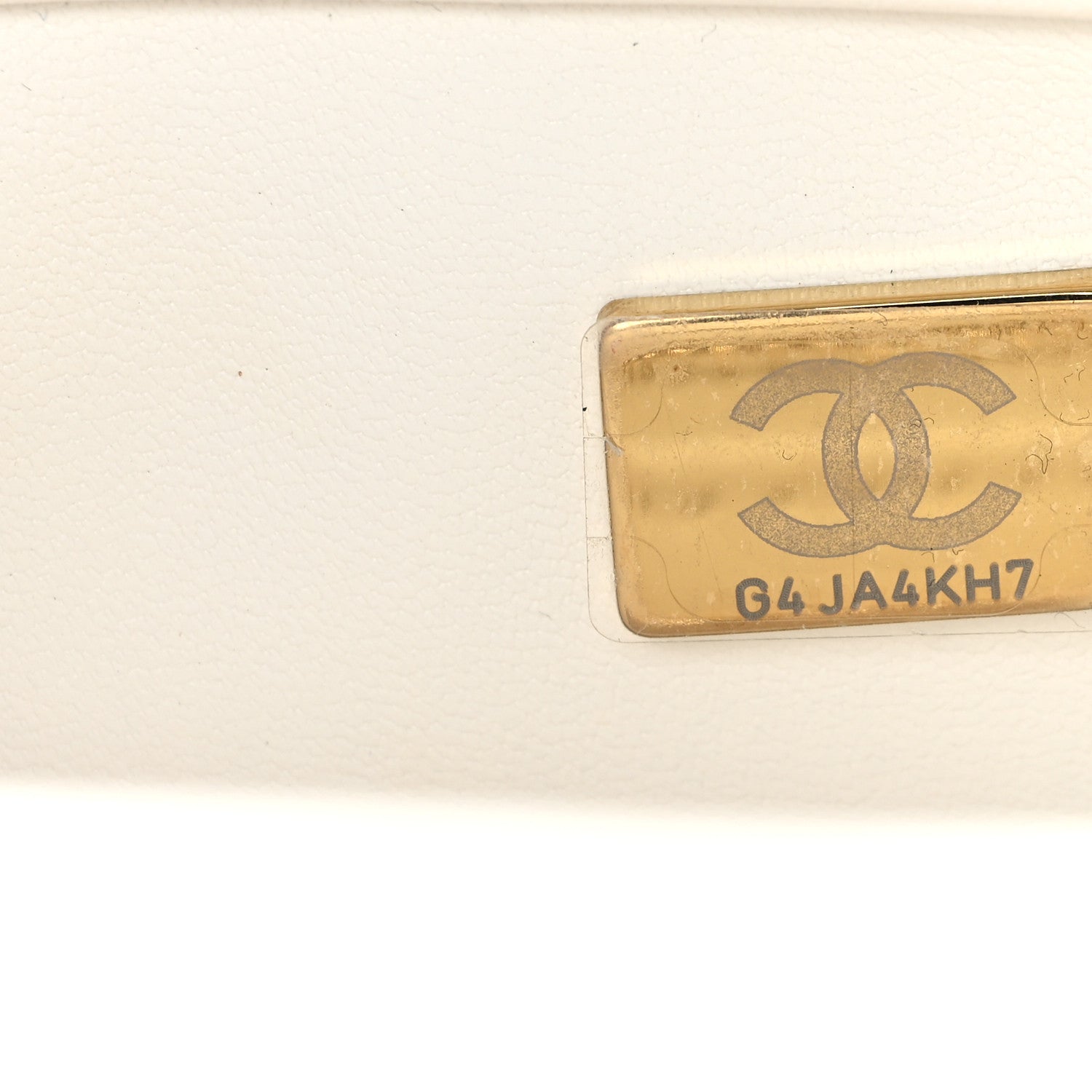 Chanel Sequin Mini Rectangular Flap White 7 of 11