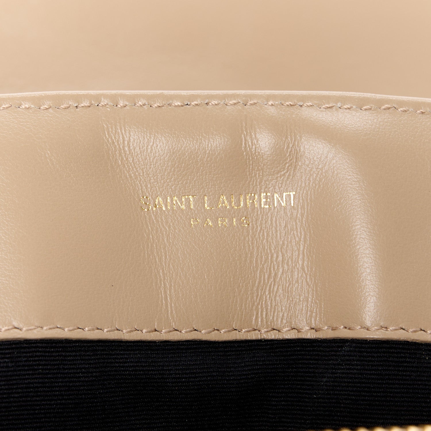 Saint Laurent Calfskin Y Quilted Monogram Medium Loulou Chain Satchel Dark Beige 6 of 11