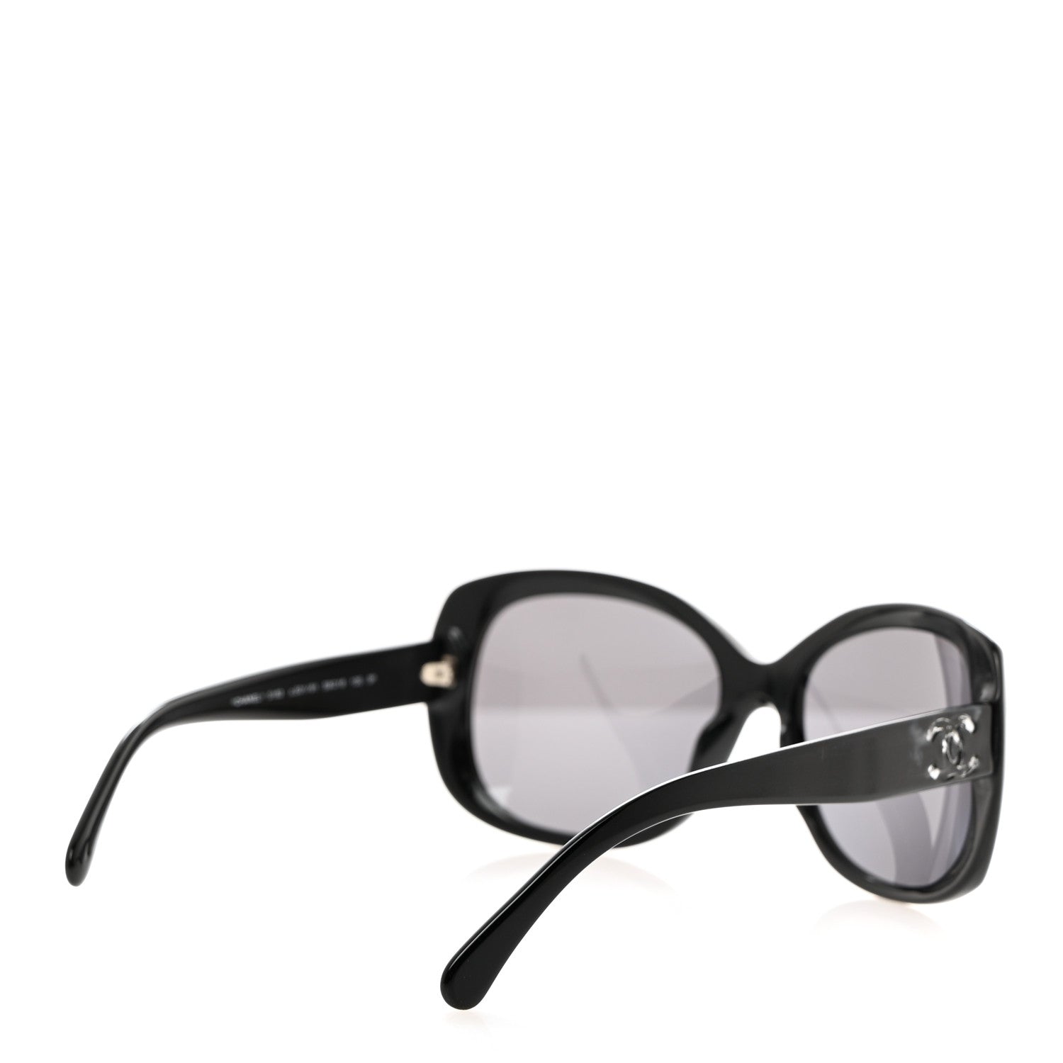 Chanel Acetate Polarized CC Sunglasses 5183 Black 4 of 9
