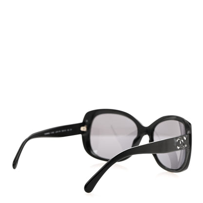Chanel Acetate Polarized CC Sunglasses 5183 Black 4 of 9