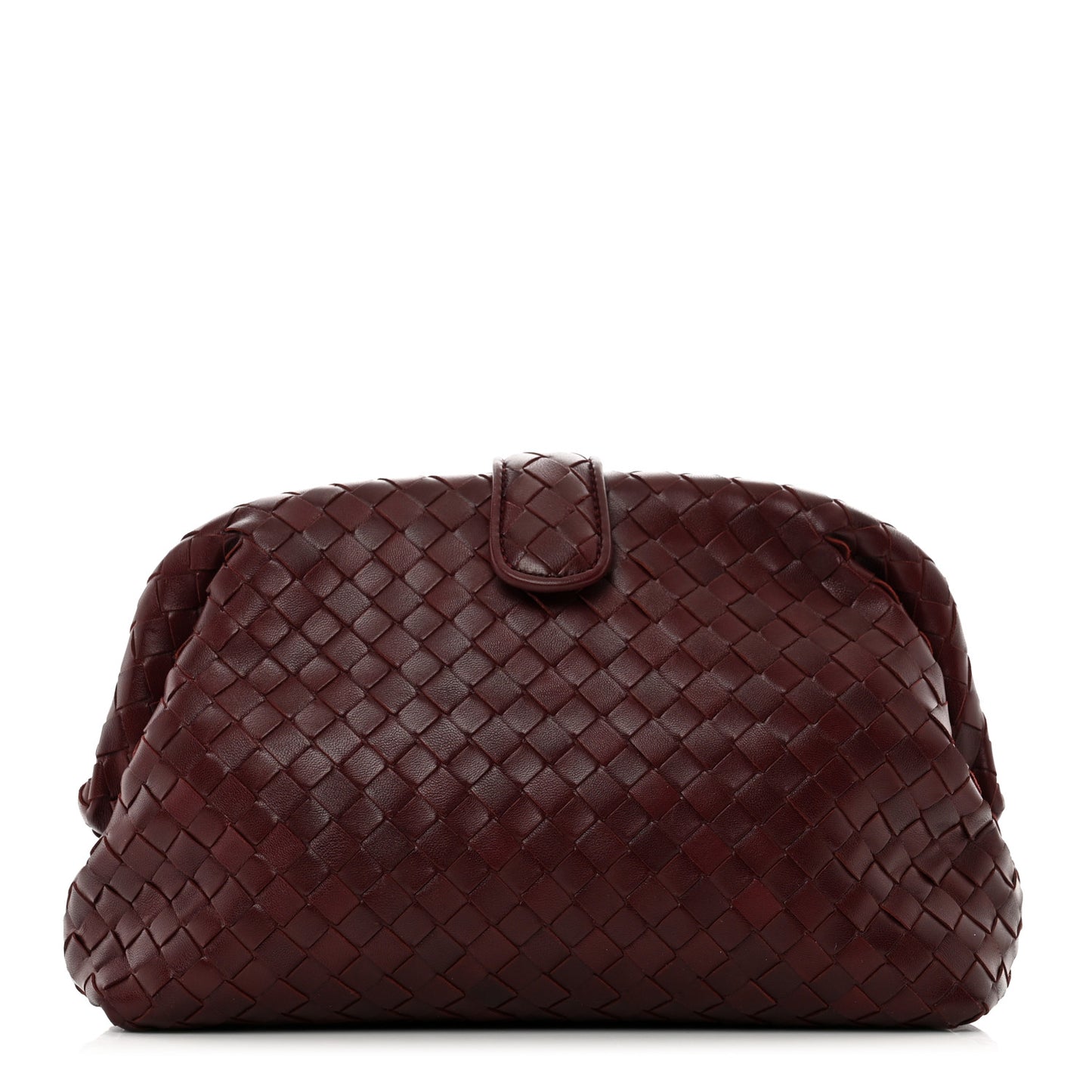 Nappa Intrecciato The Lauren 1980 Clutch Gigolo Red
