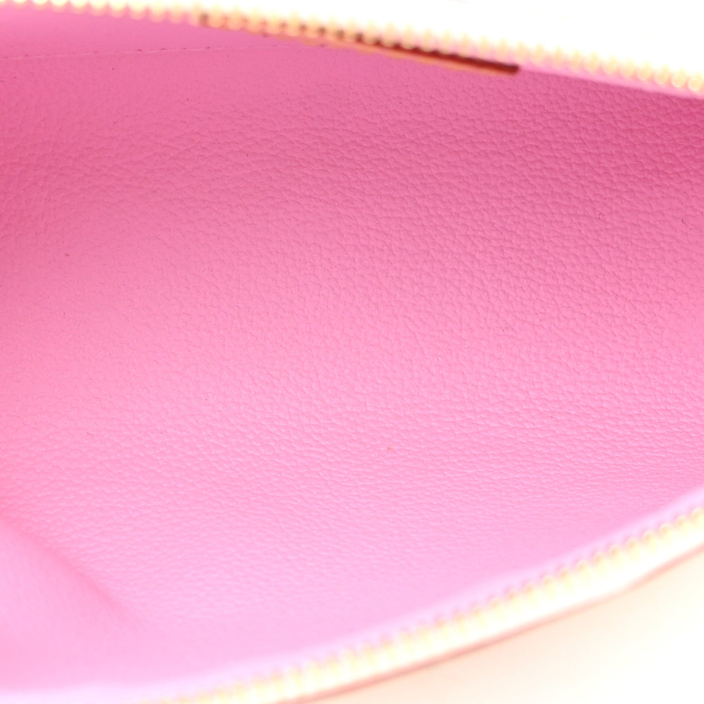 Monogram Multicolor Cosmetic Pouch White Litchi
