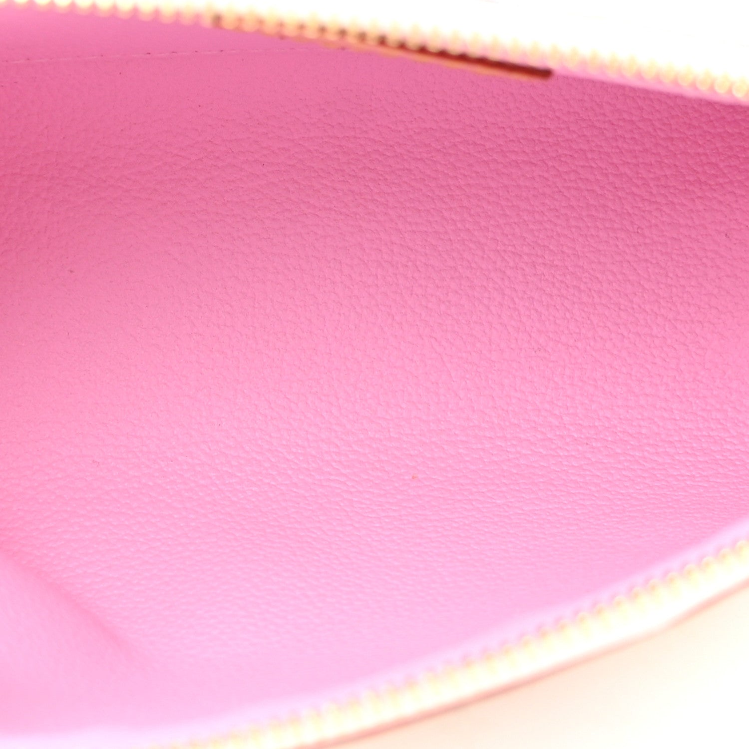 Louis Vuitton Monogram Multicolor Cosmetic Pouch White Litchi 5 of 11