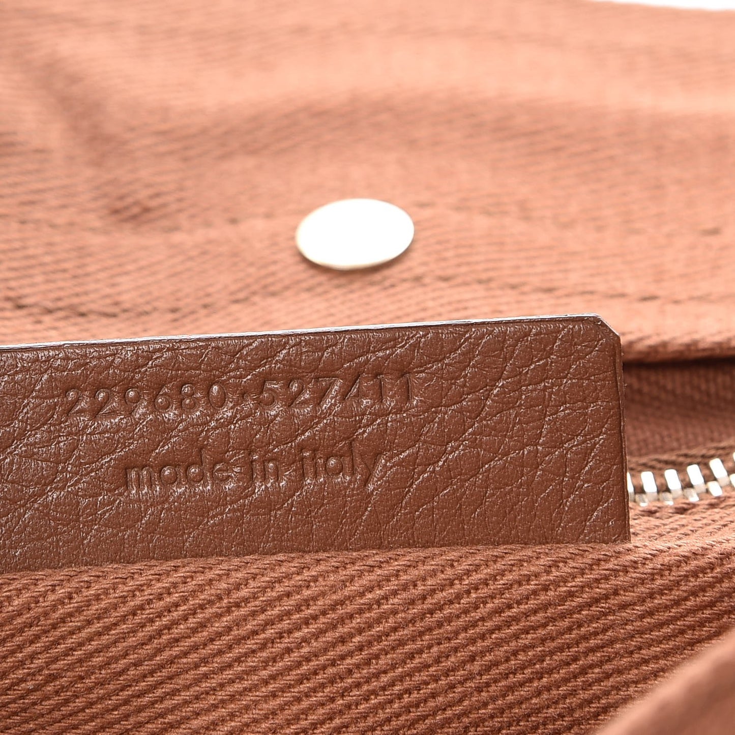 Calfskin Canvas Medium Muse Two Brown