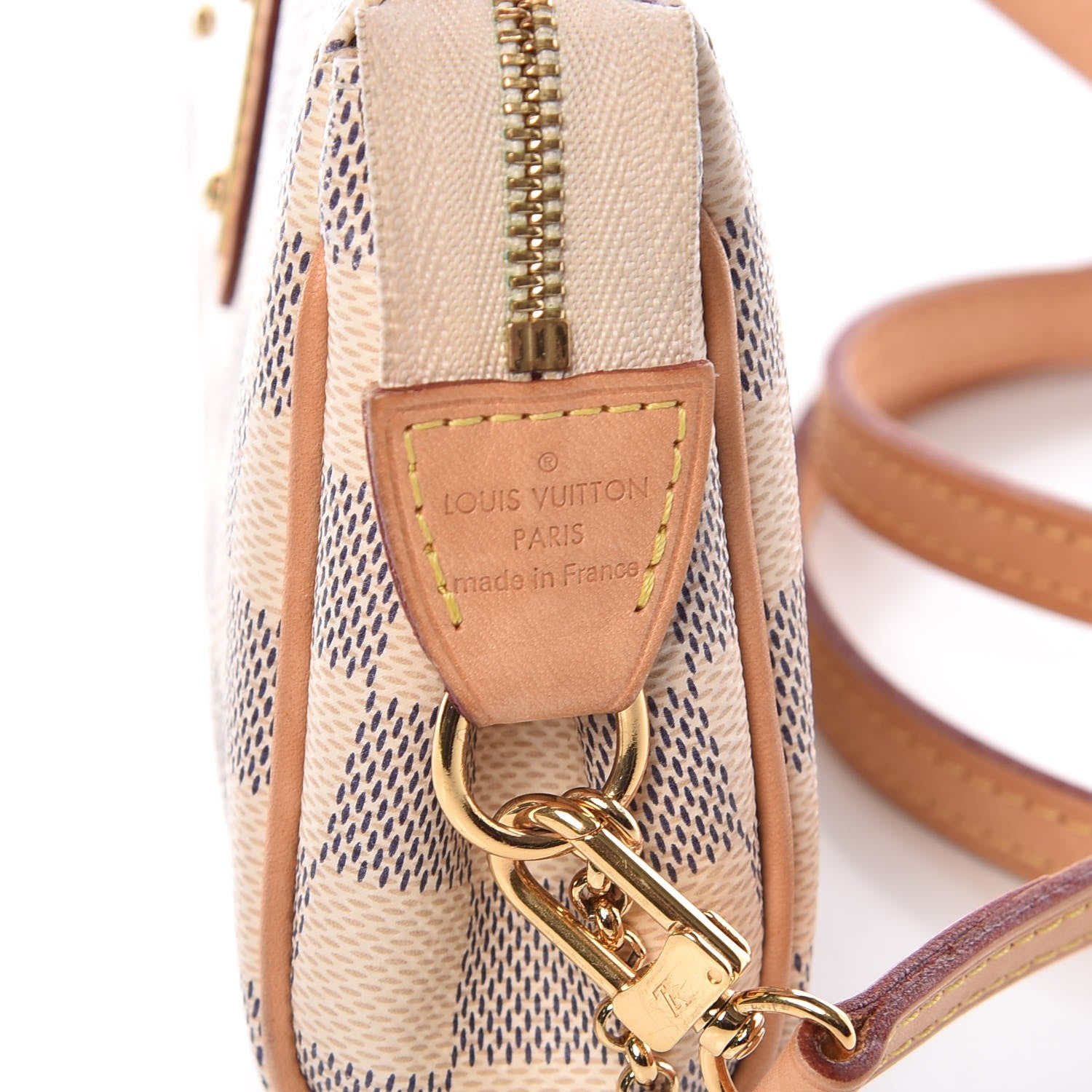 Louis Vuitton Damier Azur Eva Clutch 6 of 11