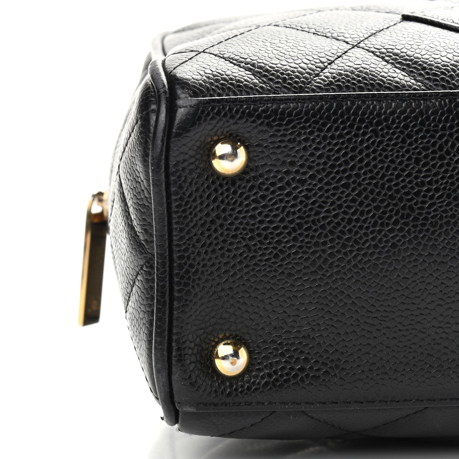 Chanel Caviar Quilted Small Bowler Black 9 of 16