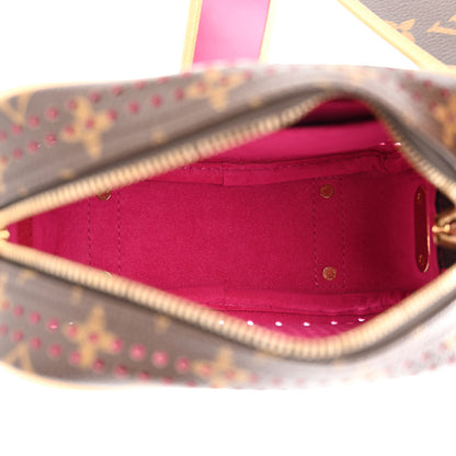 Louis Vuitton Monogram Perforated Mini Trocadero Fuchsia 5 of 10