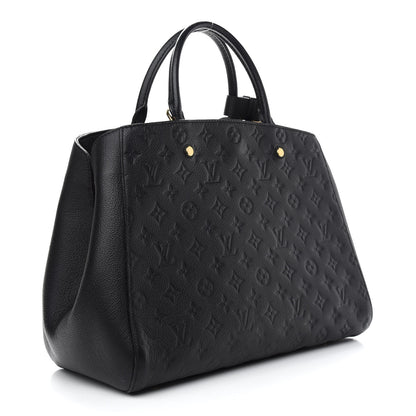 Louis Vuitton Empreinte Montaigne GM Black 3 of 10