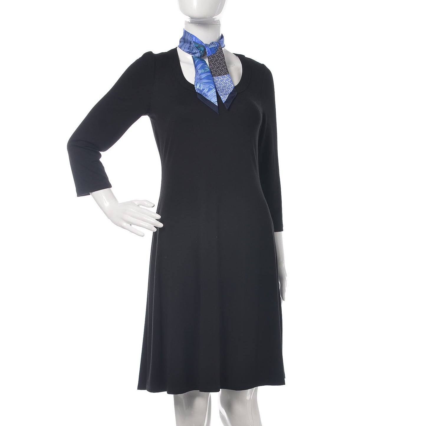 Silk Cheval Phoenix Twilly Marine Ciel Cobalt