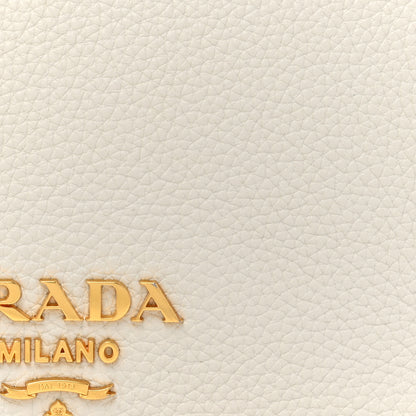 Prada Vitello Phenix Crossbody Bag Talco 7 of 9