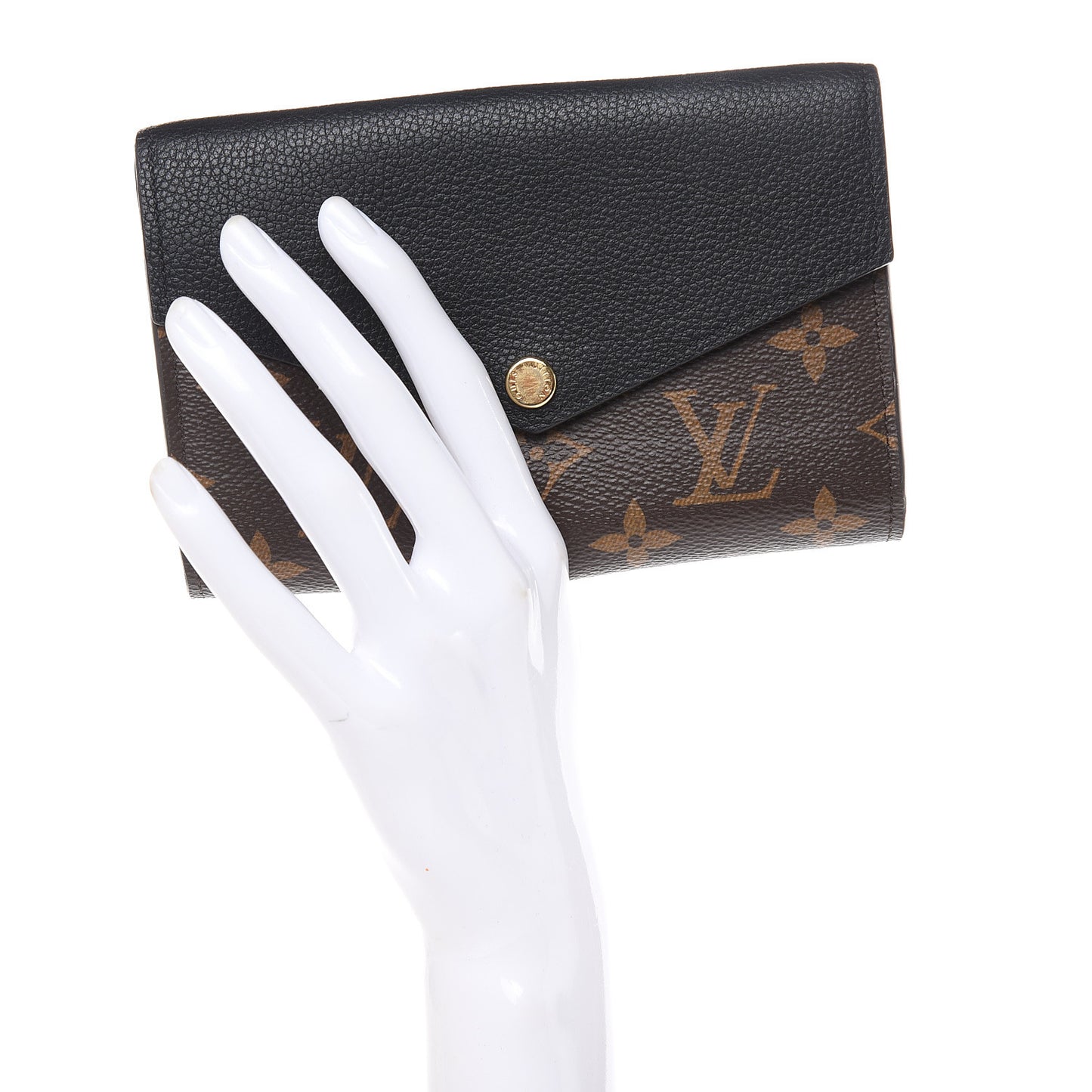 Monogram Pallas Compact Wallet Black