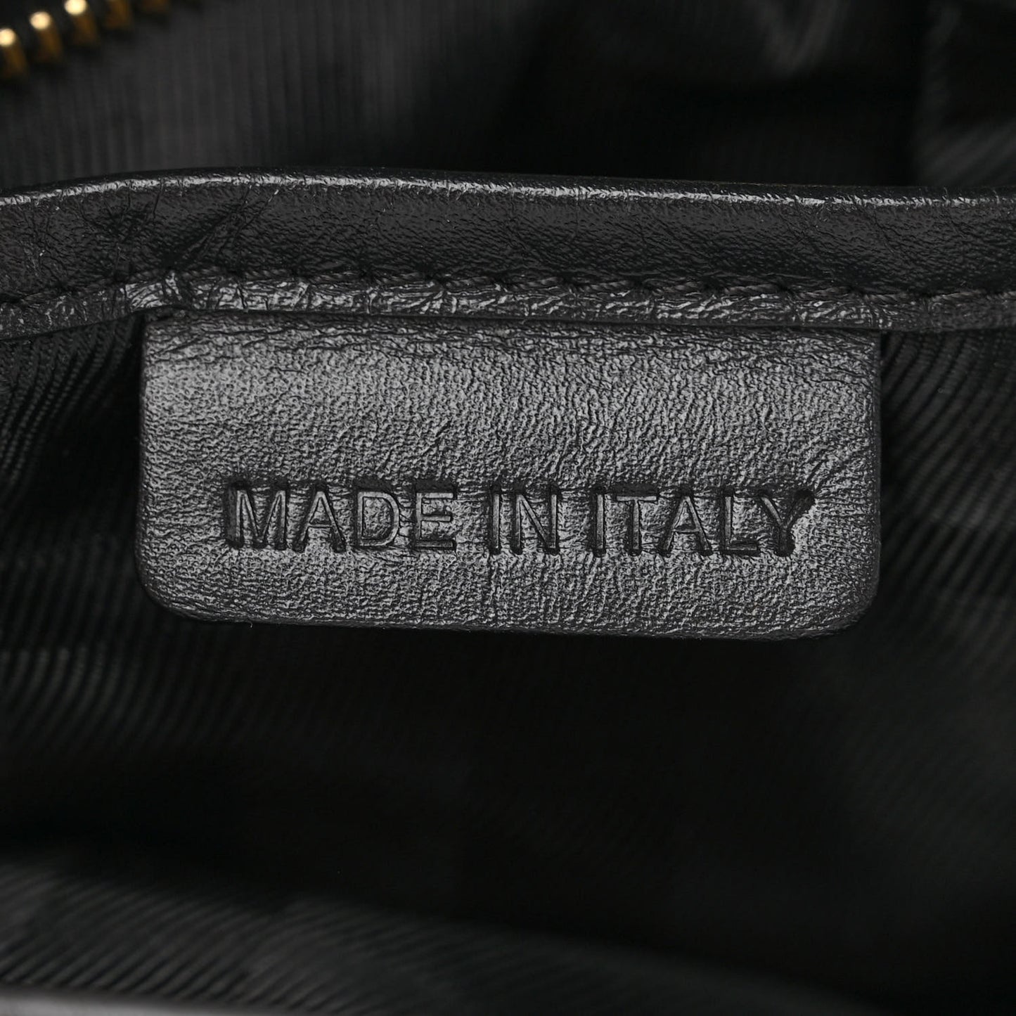 Calfskin Quilted Baby Beaton Black