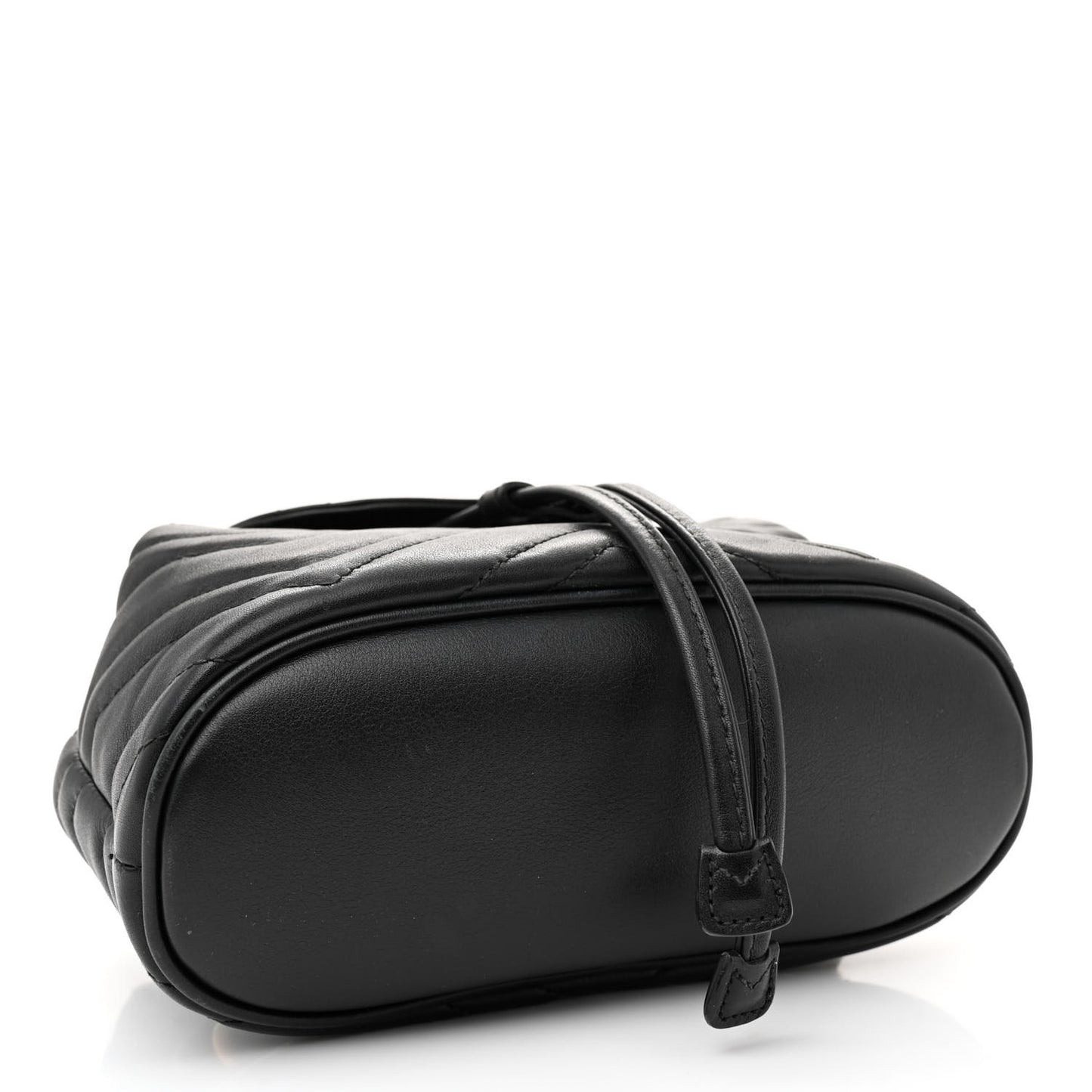 Calfskin Matelasse GG Marmont Flap Backpack Black
