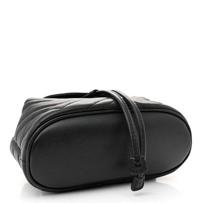 Gucci Calfskin Matelasse GG Marmont Flap Backpack Black 4 of 11