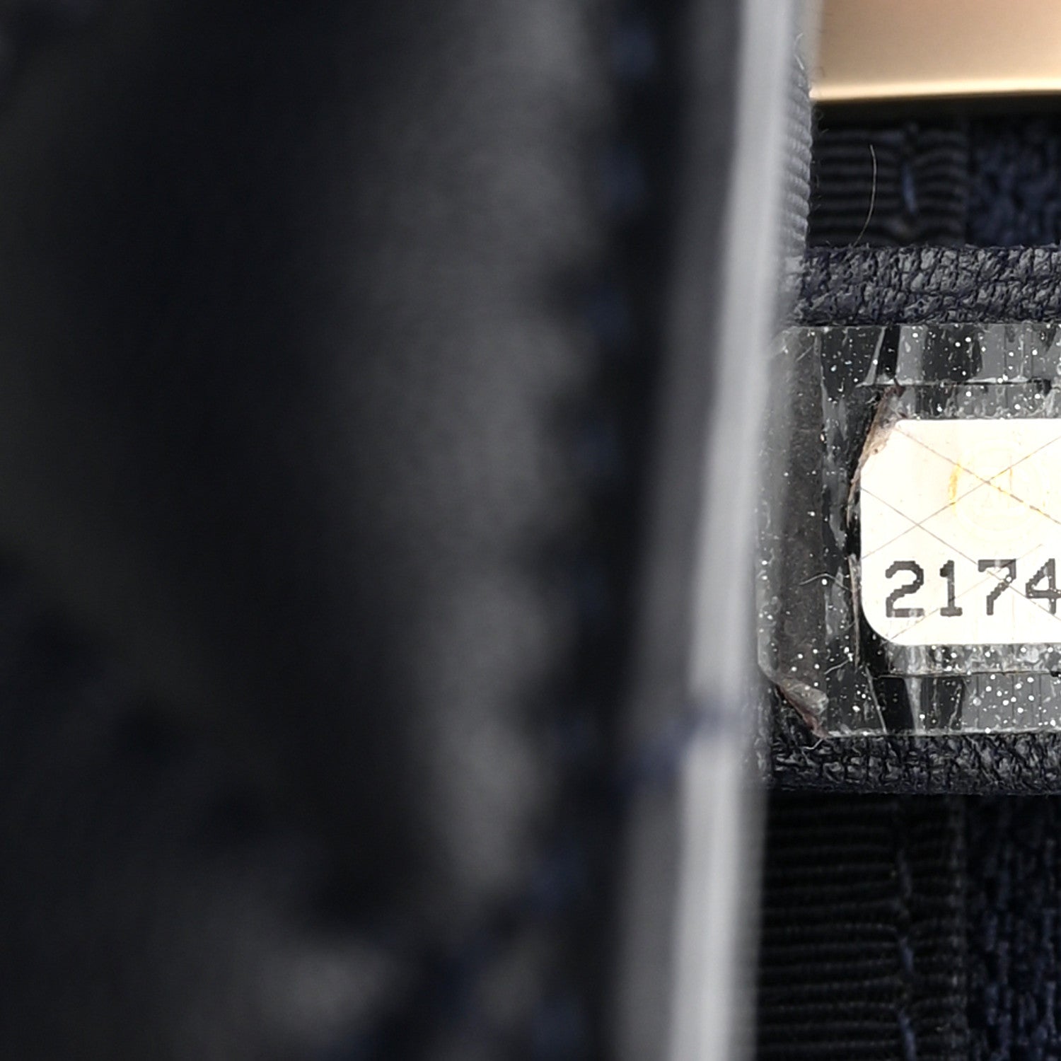 Chanel Lambskin Quilted Jumbo Single Flap Navy 7 of 12