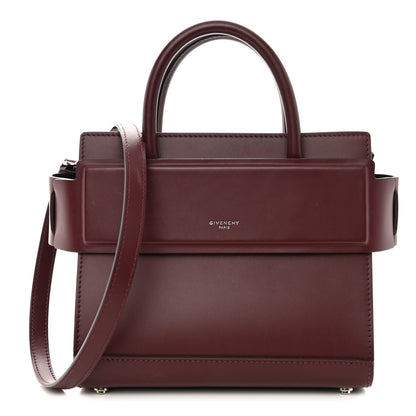 Givenchy Smooth Calfskin Small Horizon Satchel Oxblood 1 of 9
