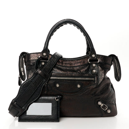 Balenciaga Agneau Giant 12 Silver Hardware Town Black 3 of 12