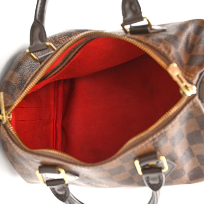 Louis Vuitton Damier Ebene Speedy Bandouliere 25 5 of 12