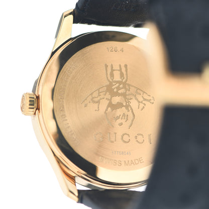 Gucci Stainless Steel Calfskin 27mm G-Timeless Quartz Watch Black 4 of 5