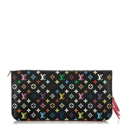 Louis Vuitton Monogram Multicolor Insolite Wallet Black Grenade 1 of 6