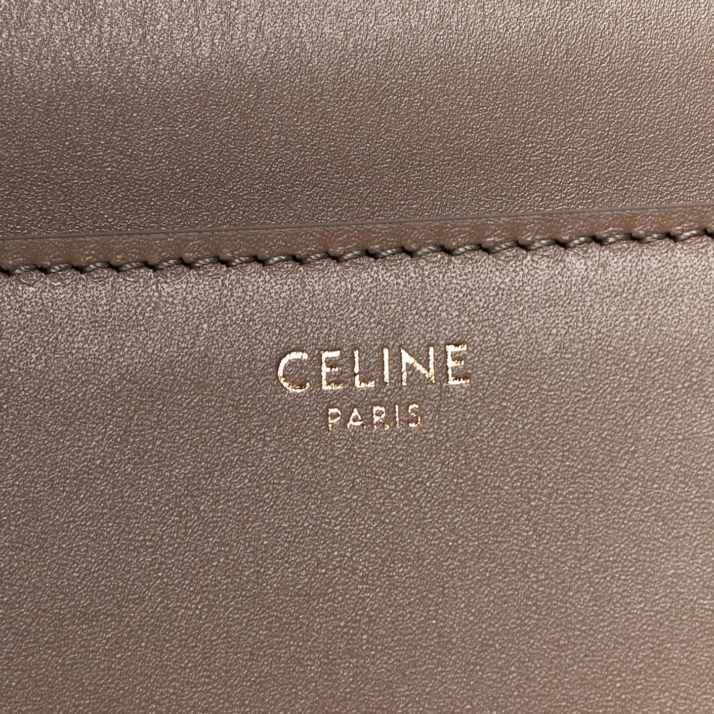 Satinated Calfskin Medium 16 Top Handle Bag Beige
