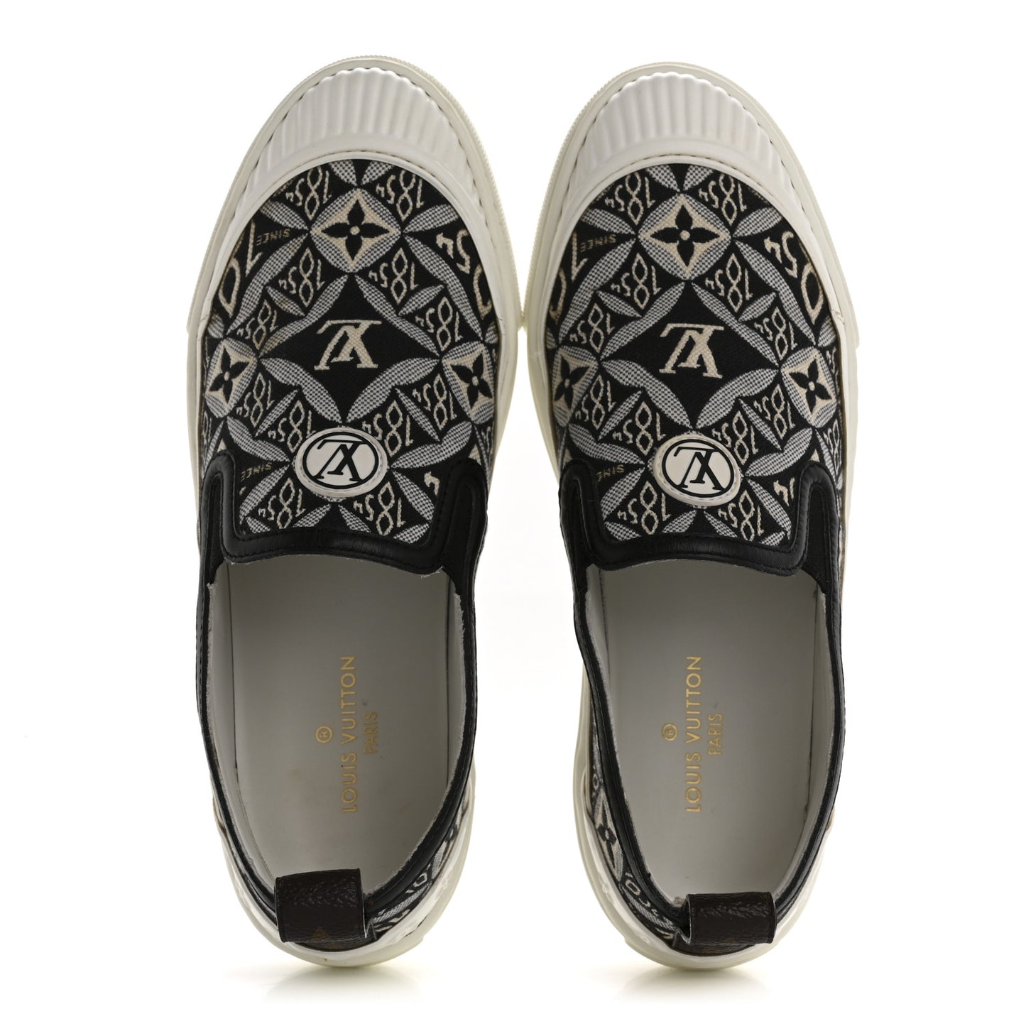Jacquard Since 1854 Playtime Slip On Sneakers 37 Black