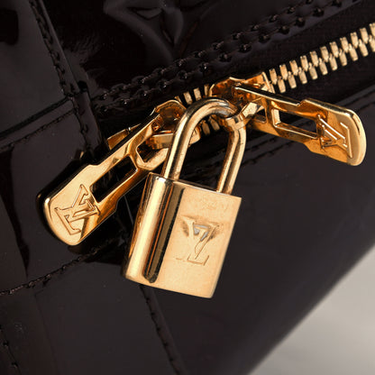 Louis Vuitton Vernis Alma MM Amarante 12 of 12