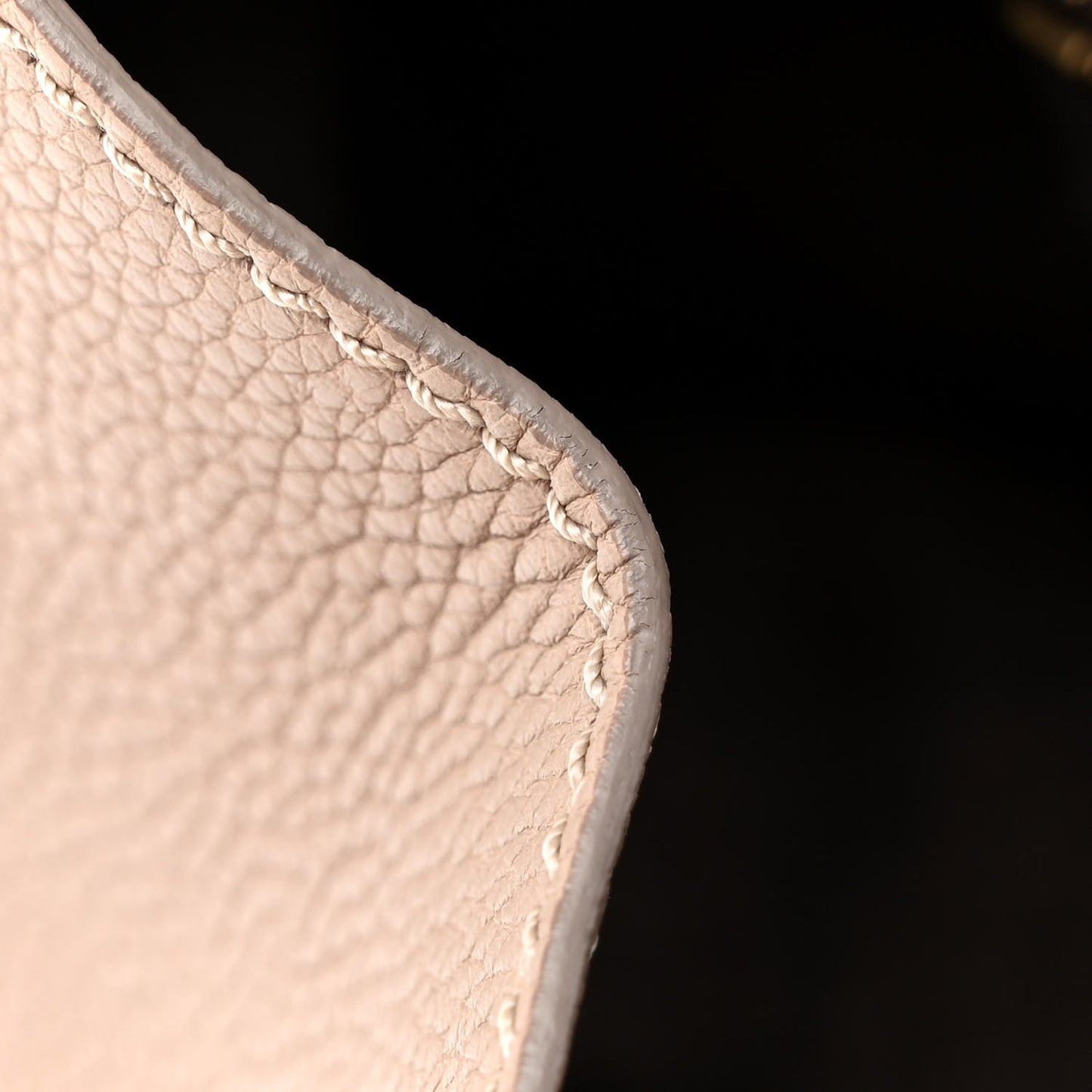 Drummed Calfskin Mini Luggage Dune