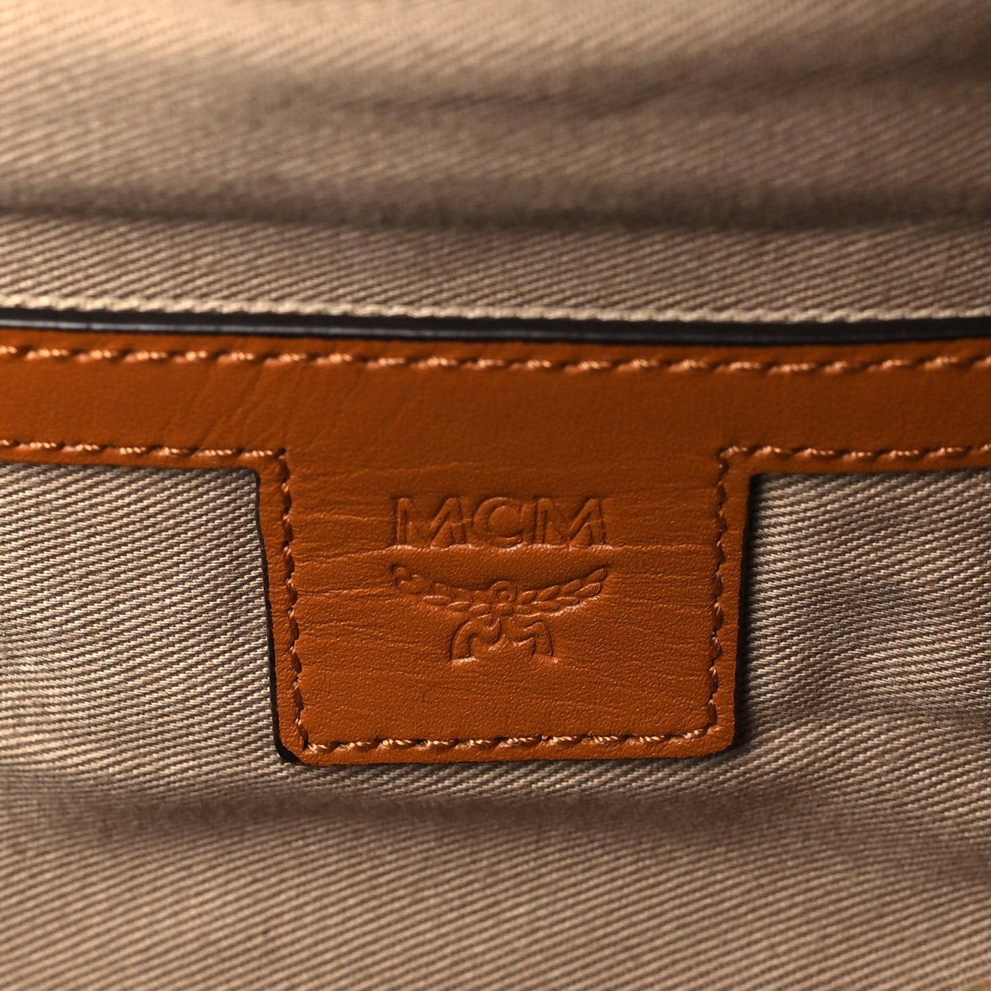 Visetos Medium Fusten Belt Bag Cognac